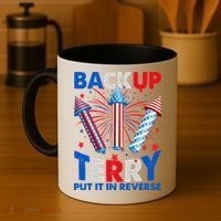 Fouth 4th Of July Back Up Terry Put It In Reverse Coffee Mug thumb 4
