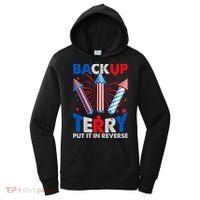 Fouth 4th Of July Back Up Terry Put It In Reverse Women's Hoodie thumb 0