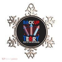 Fouth 4th Of July Back Up Terry Put It In Reverse Ornament thumb 0