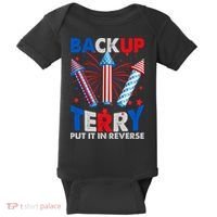 Fouth 4th Of July Back Up Terry Put It In Reverse Baby Bodysuit thumb 0