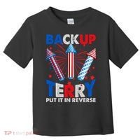 Fouth 4th Of July Back Up Terry Put It In Reverse Toddler T-Shirt thumb 0