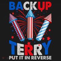 Fouth 4th Of July Back Up Terry Put It In Reverse Kids Sweatshirt thumb 2