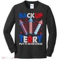 Fouth 4th Of July Back Up Terry Put It In Reverse Kids Long Sleeve Shirt thumb 0