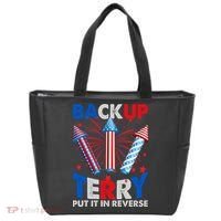 Fouth 4th Of July Back Up Terry Put It In Reverse Tote Bag thumb 0