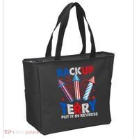 Fouth 4th Of July Back Up Terry Put It In Reverse Tote Bag thumb 2