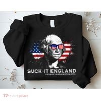 Funny 4th Of July George Washington 1776 Suck It England Sweatshirt thumb 2