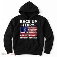 Fourth 4th Of July Back Up Terry Put It In Reverse USA Flag Hoodie thumb 0
