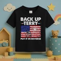 Fourth 4th Of July Back Up Terry Put It In Reverse USA Flag Toddler T-Shirt thumb 3
