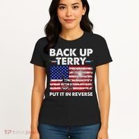 Fourth 4th Of July Back Up Terry Put It In Reverse USA Flag Women's T-Shirt thumb 4