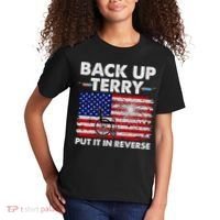 Fourth 4th Of July Back Up Terry Put It In Reverse USA Flag Kids T-Shirt thumb 2
