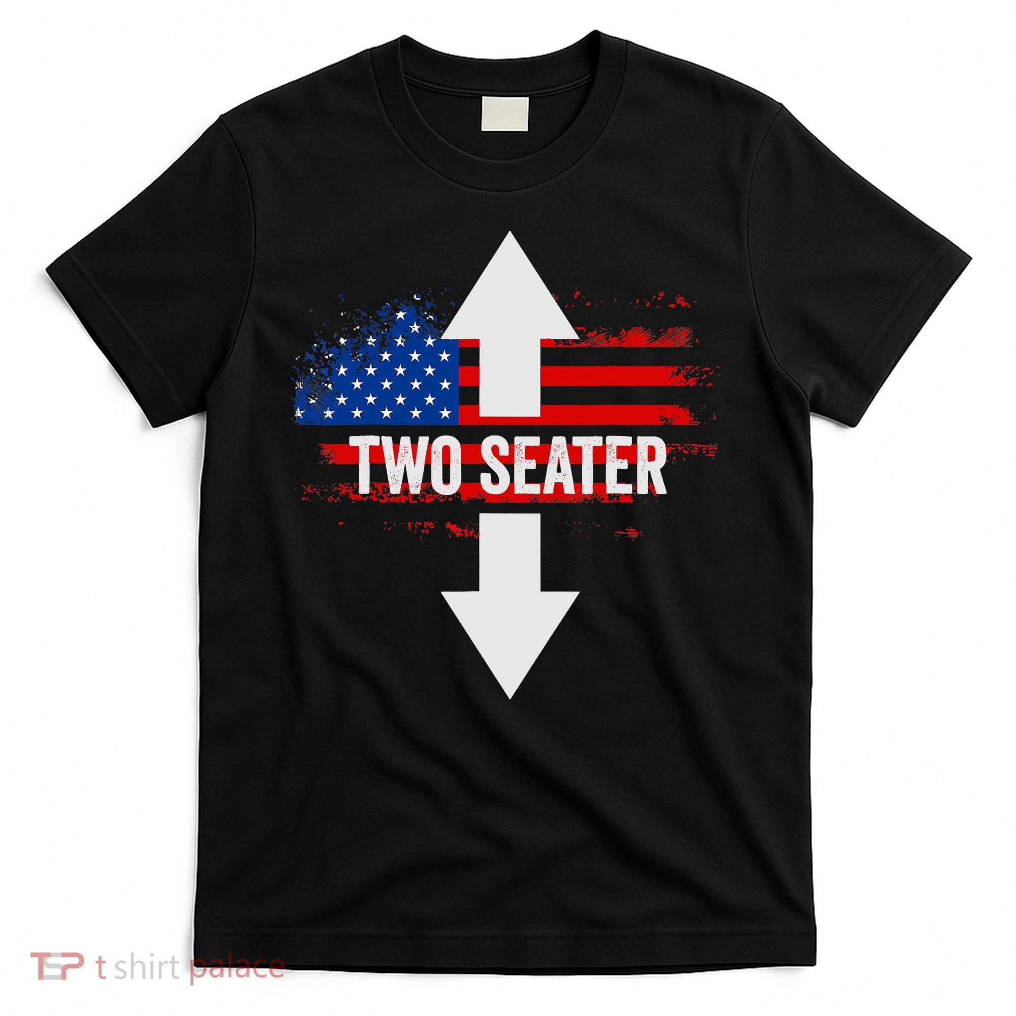 Funny 4th Of July Dirty For Adult Humor Two Seater T-Shirt
