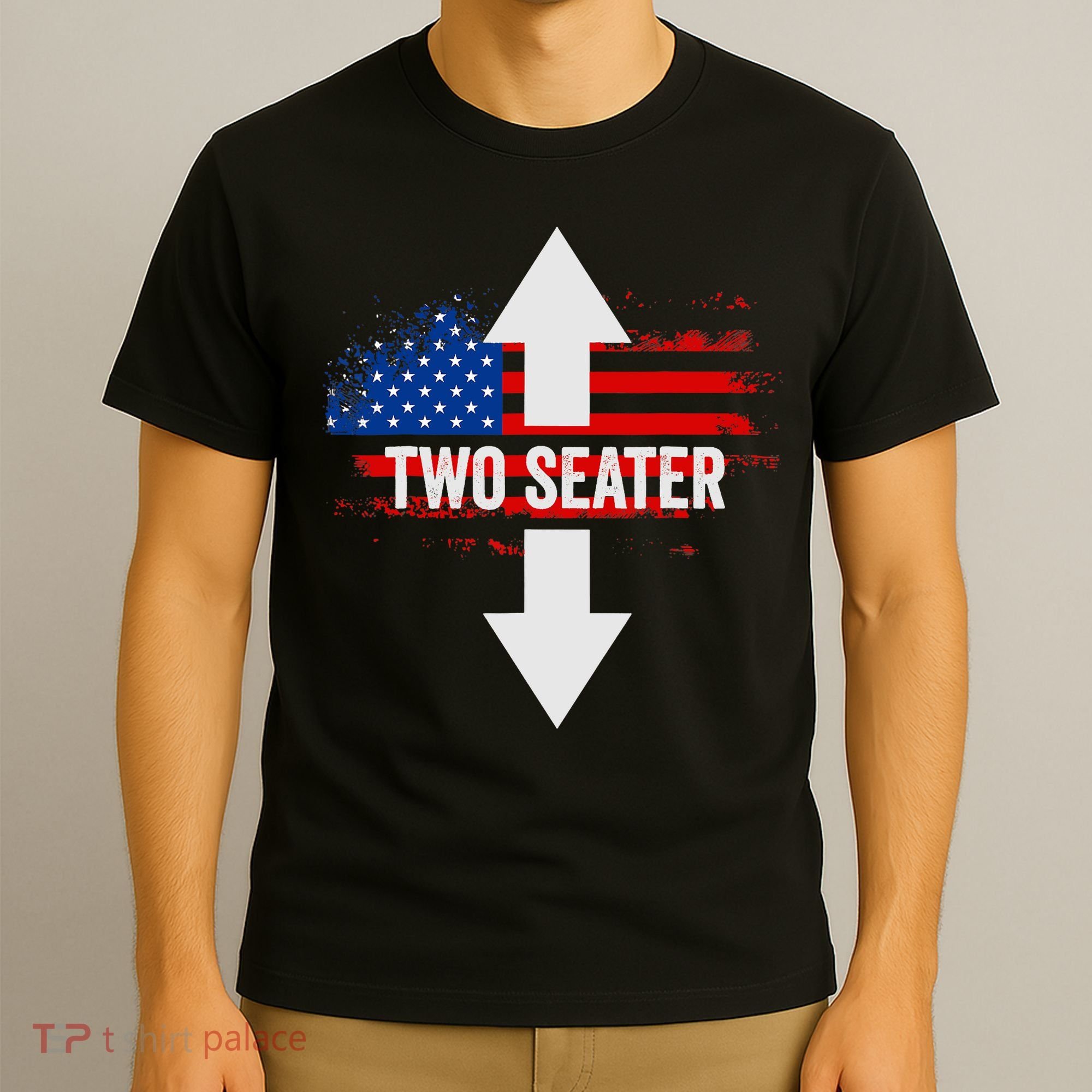 Funny 4th Of July Dirty For Adult Humor Two Seater T-Shirt