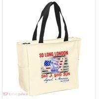 Funny 4th Of July So Long London Had A Good Run Tote Bag thumb 2