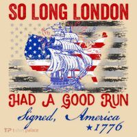 Funny 4th Of July So Long London Had A Good Run Tote Bag thumb 4