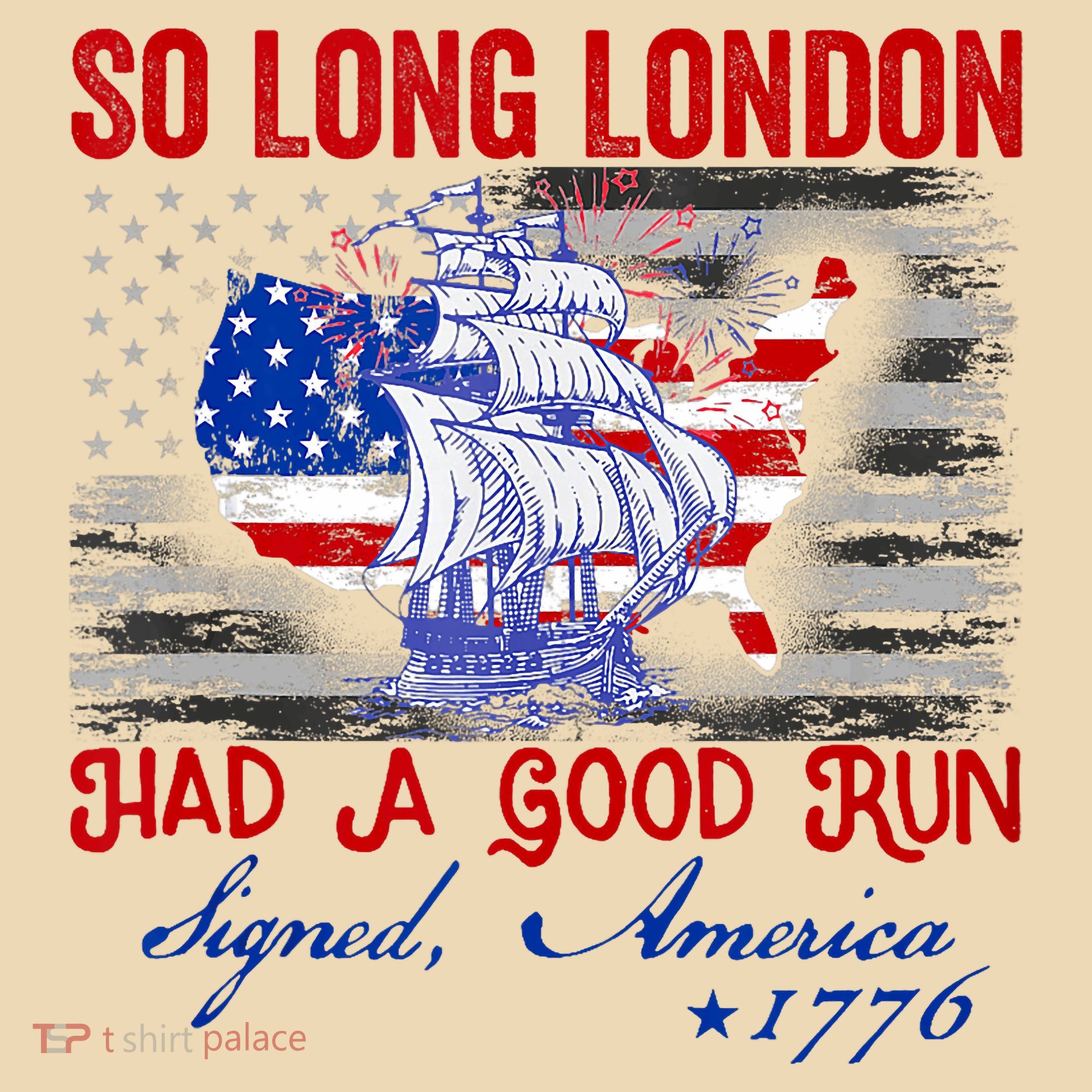 Funny 4th Of July So Long London Had A Good Run Tote Bag