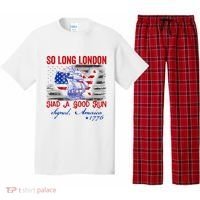 Funny 4th Of July So Long London Had A Good Run Pajama Set thumb 0