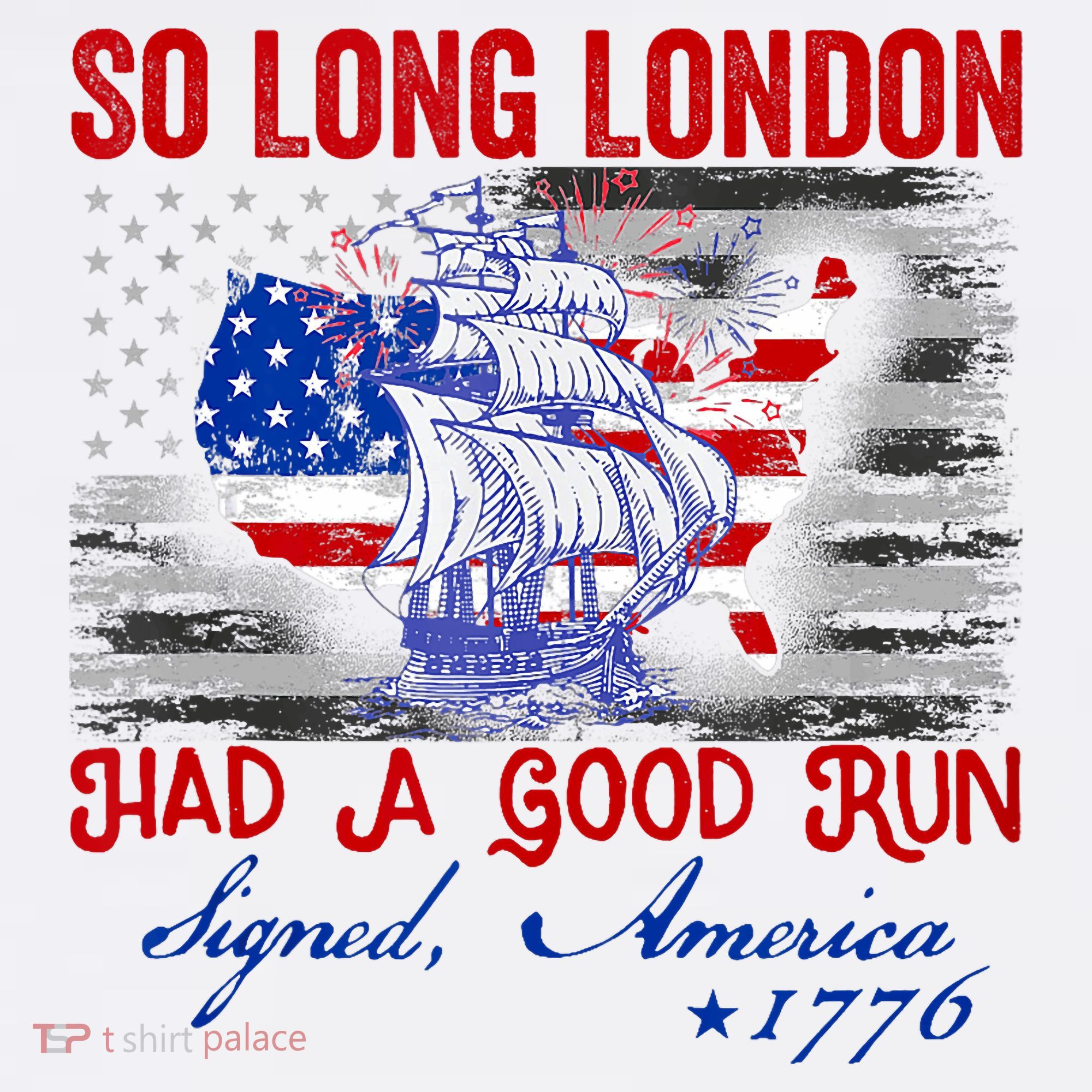 Funny 4th Of July So Long London Had A Good Run Pajama Set