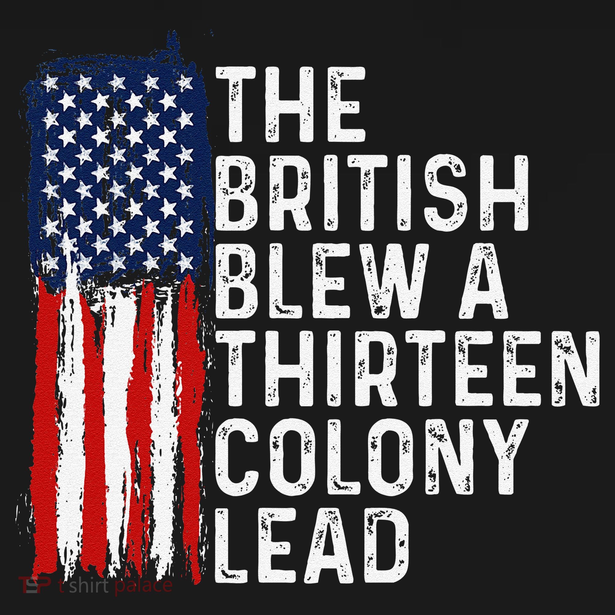 Funny 4th Of July The British Blew A 13 Colony Lead Retro Ornament