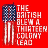 Funny 4th Of July The British Blew A 13 Colony Lead Retro Santa Hat thumb 1