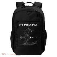F 4 Phantom Fighter Jet Airplane Pilot Military Aircraft F4 Backpack thumb 0