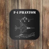 F 4 Phantom Fighter Jet Airplane Pilot Military Aircraft F4 Coaster thumb 0