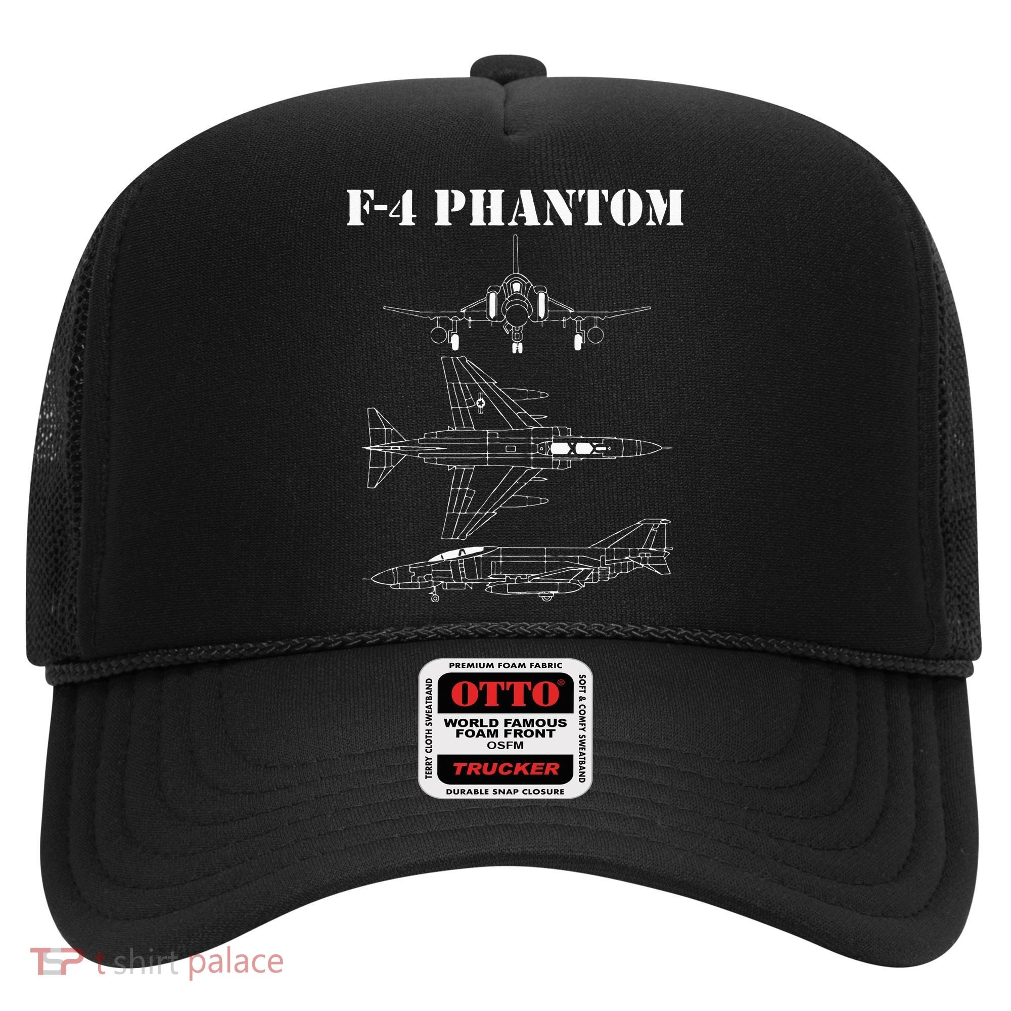 F 4 Phantom Fighter Jet Airplane Pilot Military Aircraft F4 Hat