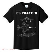 F 4 Phantom Fighter Jet Airplane Pilot Military Aircraft F4 Kids T-Shirt thumb 0