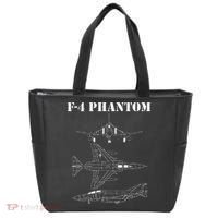 F 4 Phantom Fighter Jet Airplane Pilot Military Aircraft F4 Tote Bag thumb 0