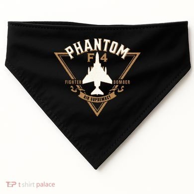 F 4 Phantom II Naval Fighter Bomber Jet Interceptor Aircraft USA-Made Doggie Bandana