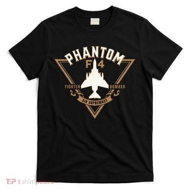 F 4 Phantom II Naval Fighter Bomber Jet Interceptor Aircraft T-Shirt