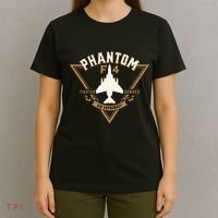 F 4 Phantom II Naval Fighter Bomber Jet Interceptor Aircraft T-Shirt thumb 4