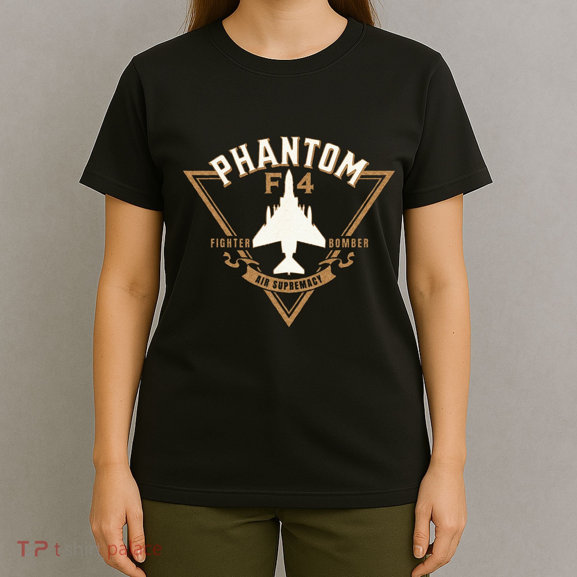 F 4 Phantom II Naval Fighter Bomber Jet Interceptor Aircraft T-Shirt