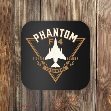 F 4 Phantom II Naval Fighter Bomber Jet Interceptor Aircraft Coaster