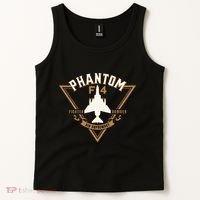 F 4 Phantom II Naval Fighter Bomber Jet Interceptor Aircraft Tank Top thumb 2
