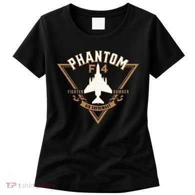 F 4 Phantom II Naval Fighter Bomber Jet Interceptor Aircraft Women's T-Shirt