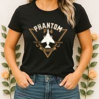 F 4 Phantom II Naval Fighter Bomber Jet Interceptor Aircraft Women's T-Shirt thumb 2