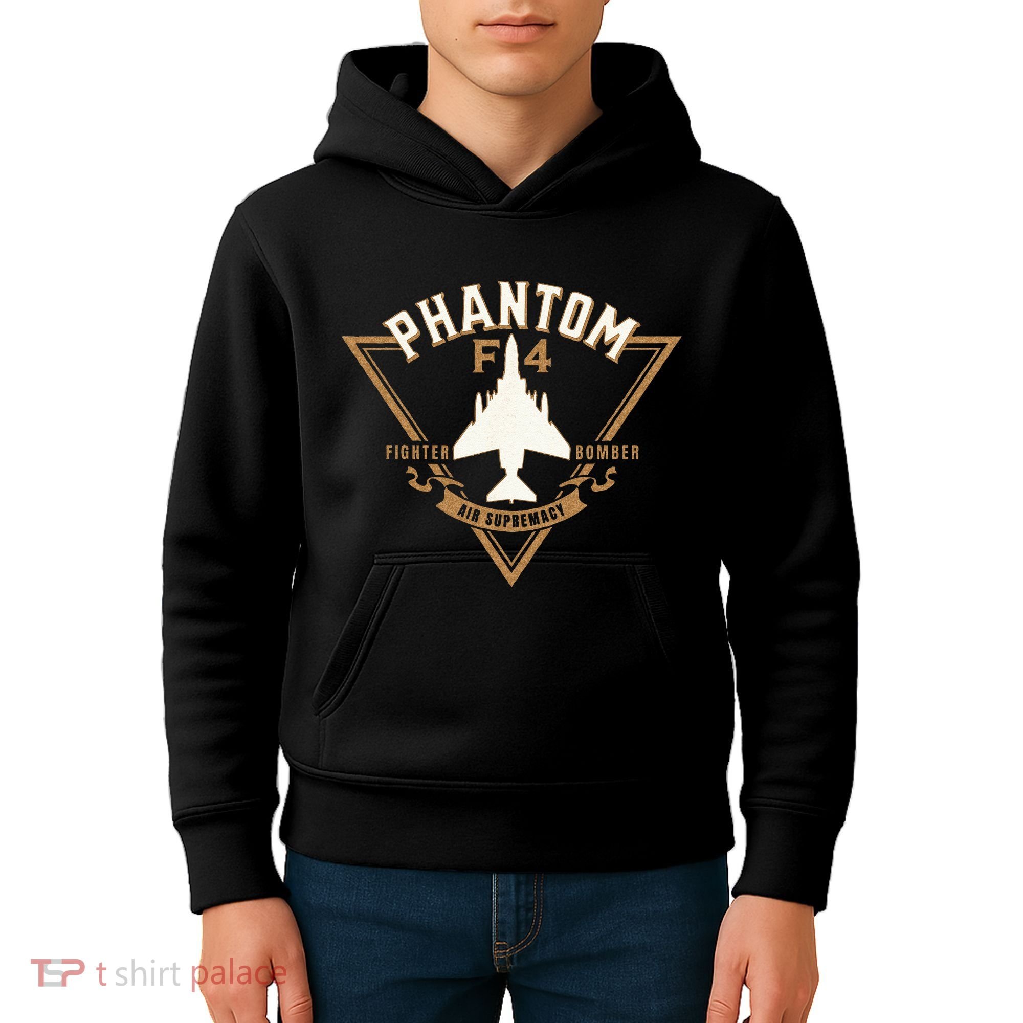 F 4 Phantom II Naval Fighter Bomber Jet Interceptor Aircraft Kids Hoodie