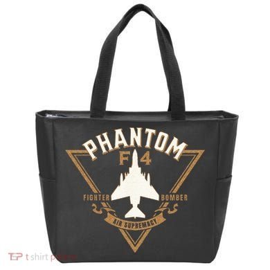 F 4 Phantom II Naval Fighter Bomber Jet Interceptor Aircraft Tote Bag