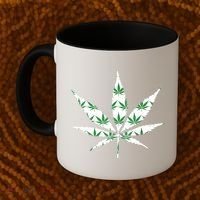 Funny 420 Stoner THC Marijuana Cannabis Weed Pot Leaf Smoker Coffee Mug thumb 2