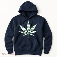 Funny 420 Stoner THC Marijuana Cannabis Weed Pot Leaf Smoker Hoodie thumb 0