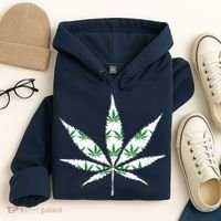 Funny 420 Stoner THC Marijuana Cannabis Weed Pot Leaf Smoker Hoodie thumb 4