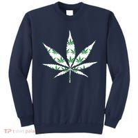 Funny 420 Stoner THC Marijuana Cannabis Weed Pot Leaf Smoker Sweatshirt thumb 0