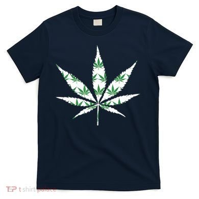 Funny 420 Stoner THC Marijuana Cannabis Weed Pot Leaf Smoker T-Shirt