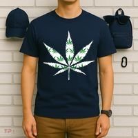 Funny 420 Stoner THC Marijuana Cannabis Weed Pot Leaf Smoker T-Shirt thumb 6