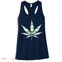 Funny 420 Stoner THC Marijuana Cannabis Weed Pot Leaf Smoker Women's Tank Top thumb 0