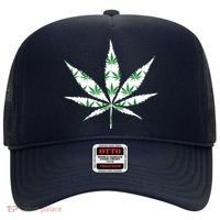 Funny 420 Stoner THC Marijuana Cannabis Weed Pot Leaf Smoker Hat thumb 0