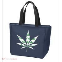 Funny 420 Stoner THC Marijuana Cannabis Weed Pot Leaf Smoker Tote Bag thumb 3