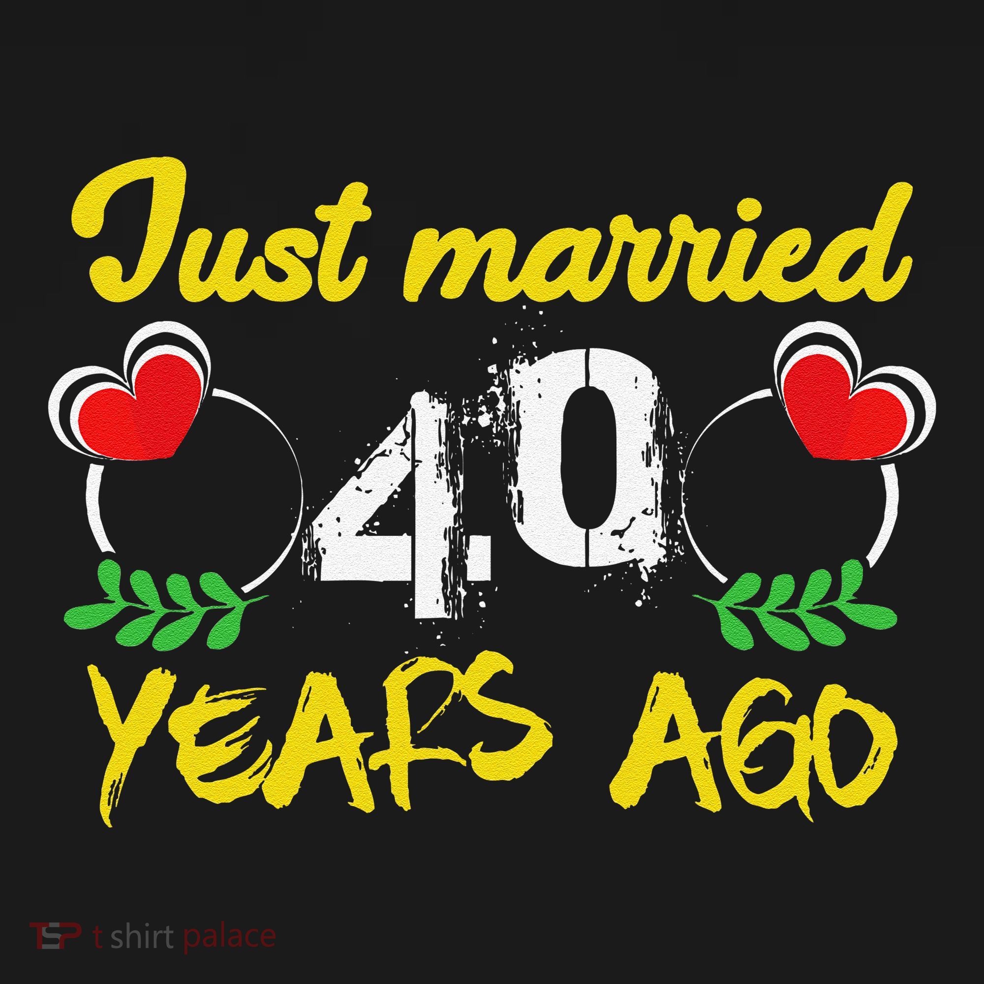 Funny 40th Wedding Anniversary Just Married 40 Years Ago Visor