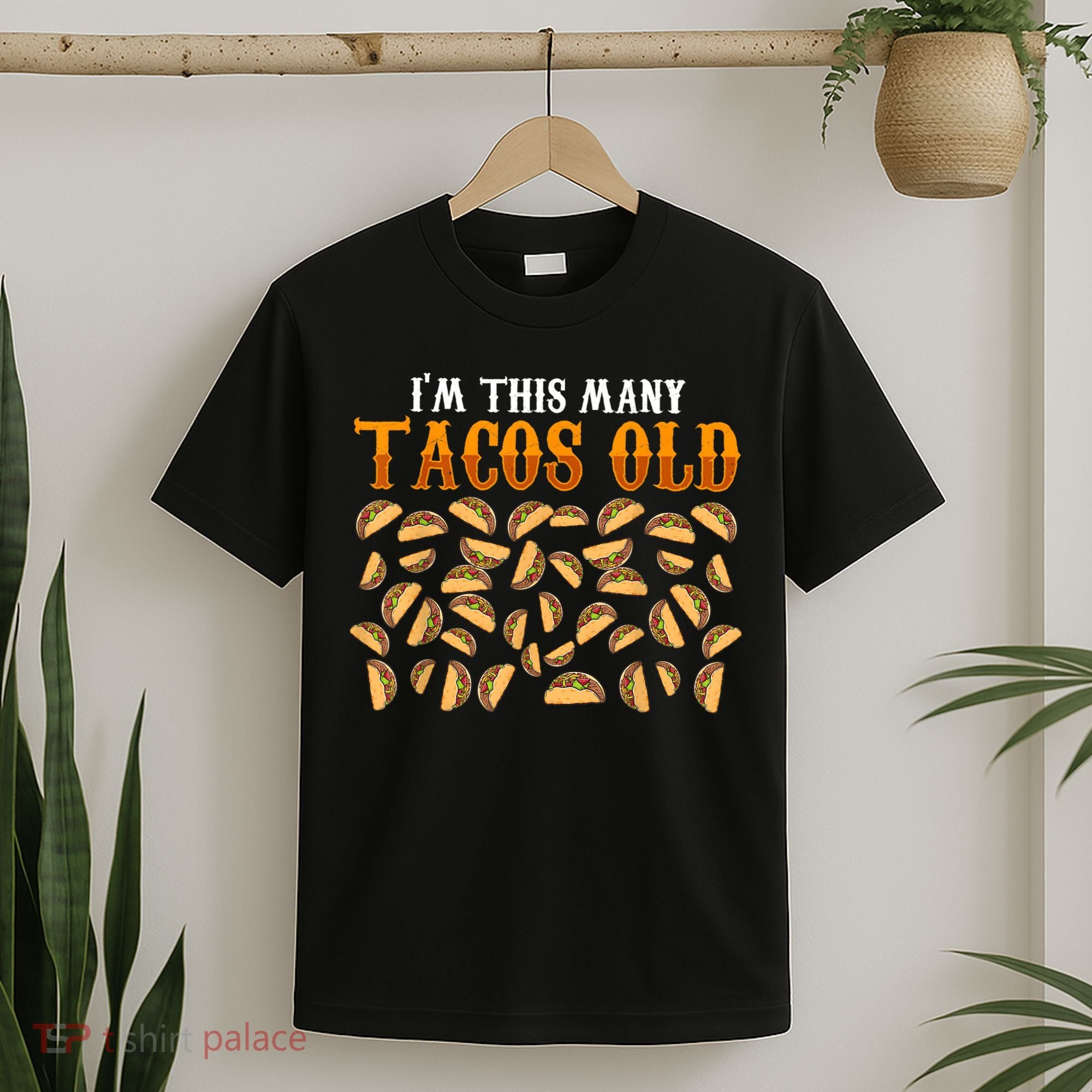Funny 40 Year Old Taco Lovers Gag Gift, 40th Birthday T-Shirt