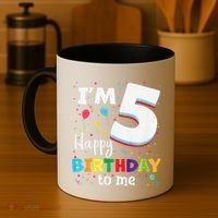 Five 5yr 5th Birthday Happy Birthday 5 Years Old Coffee Mug thumb 4